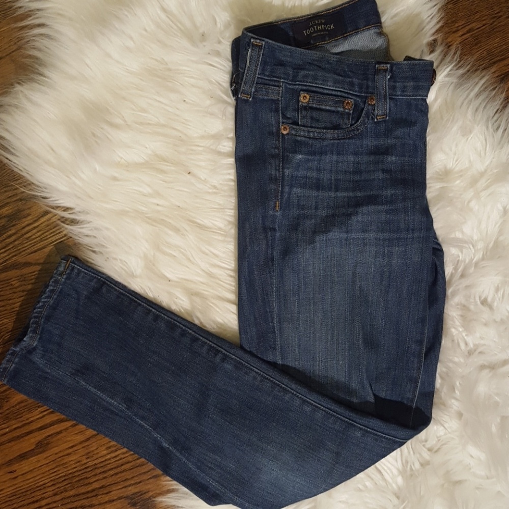 Jcrew Toothpick Jeans